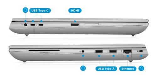 HP ZBook Fury G10 16" Mobile Workstation - WUXGA - Intel Core i9 13th Gen i9-13950HX - 64 GB - 2 TB SSD - Intel WM790 Chip - 1920 x 1200 - Windows 11 Pro - NVIDIA RTX 5000 Ada with 16 GB, Intel UHD Graphics - In-plane Switching (IPS) Technology - English