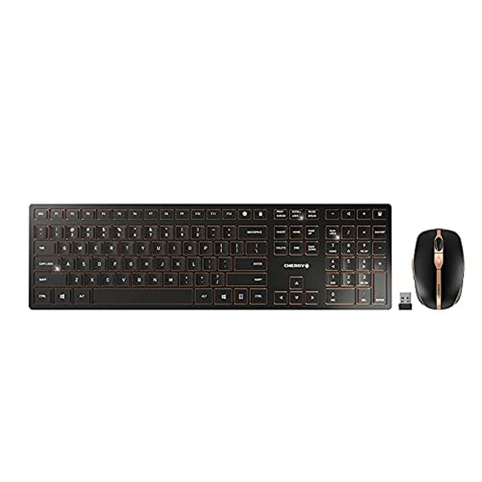 CHERRY DW 9100 Slim Wireless Keyboard and Mouse Set Combo