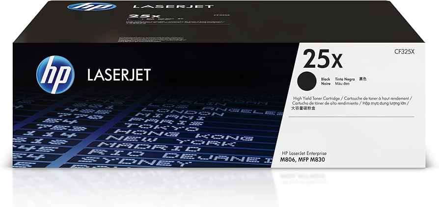 HP 25X Black LaserJet Toner Cartridge