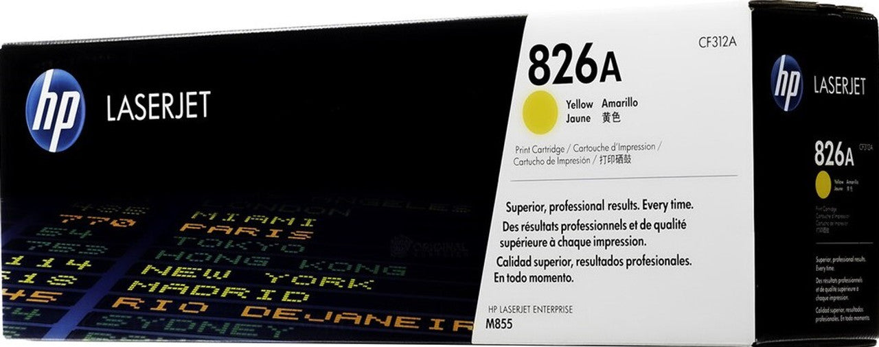 HP 826A Yellow LaserJet Toner Cartridge