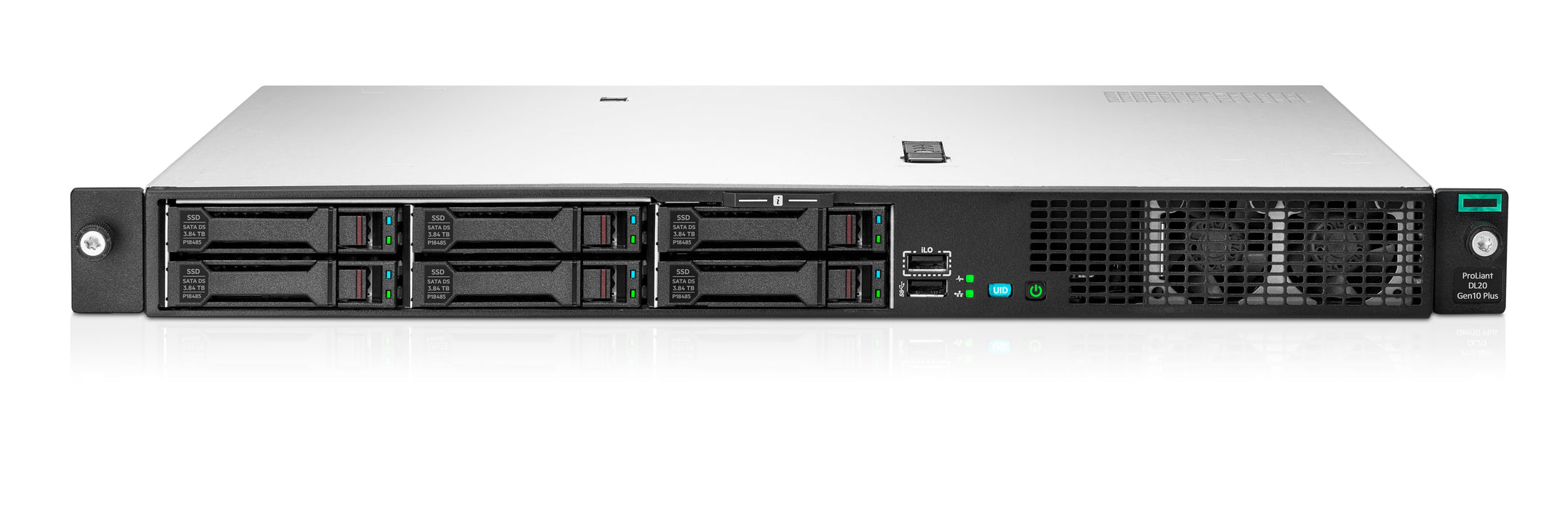 HPE ProLiant DL20 Gen10 Plus E-2336 2.9GHz 6-core 1P 16GB-U 4SFF 500W RPS Server