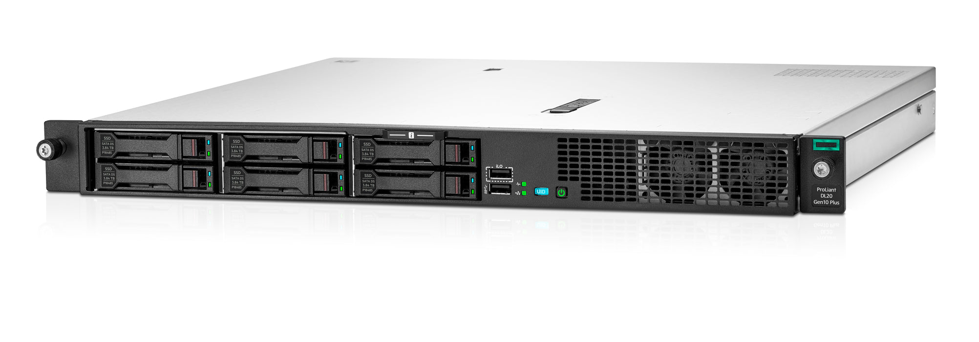 HPE ProLiant DL20 Gen10 Plus E-2336 2.9GHz 6-core 1P 16GB-U 4SFF 500W RPS Server