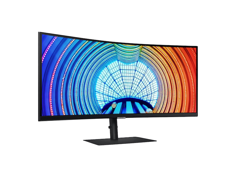 Samsung ViewFinity 34" Class UW-QHD Curved Screen LCD Monitor - 21:9 - Black - 34" Viewable - Vertical Alignment (VA) - LED Backlight - 3440 x 1440 - 1.07 Billion Colors - FreeSync - 350 Nit - 5 ms - HDMI - DisplayPort
