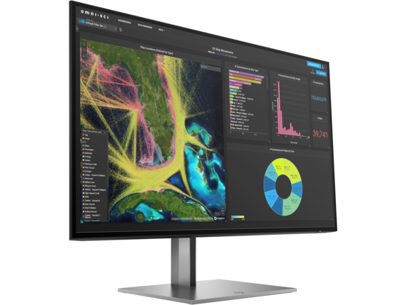 HP Z27k G3 - LED monitor - 27" - 3840 x 2160 4K @ 60 Hz - IPS - 350 cd/m2 - 1000:1 - 5 ms - HDMI, DisplayPort, USB-C