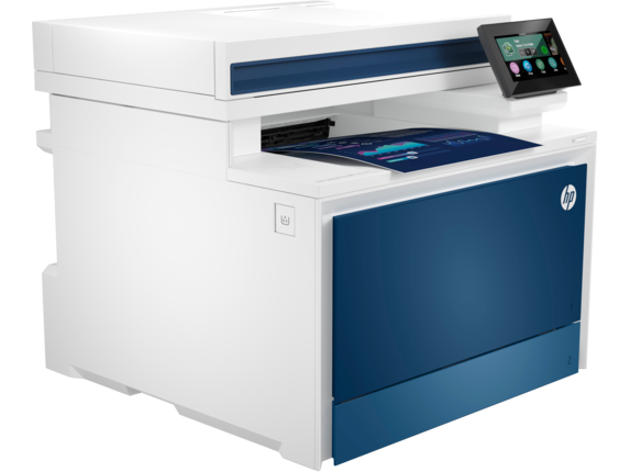 HP 4301fdn Laser Multifunction Printer - Color - White - Copier/Fax/Printer/Scanner - ppm Mono/35 ppm Color Print - 600 x 600 dpi Print - Automatic Duplex Print - Flatbed/ADF Scanner - For Plain Paper Print