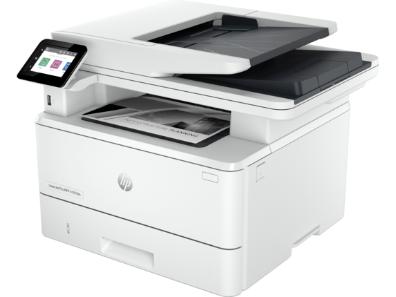 HP LaserJet Pro MFP 4101fdn Printer - 512 MB - 1 Hi-Speed USB 2.0; 1 rear host USB; 1 Front USB port; Gigabit Ethernet 10/100/1000BASE-T network; 802.3az(EEE) - One-year Bench/Depot Repair warranty