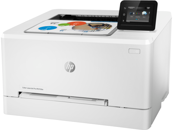 HP Color Laserjet Pro M255dw (PPM-22) (DPI-600 x 600 dpi) (DC-Up to 40, 000 pages), Laser, Print, Automatic (standard), Hi-Speed USB 2.0 port; built-in Fast Ethernet 10/100Base-TX network port; 802.11n 2.4/5GHz wireless; Walkup host USB port, One-year