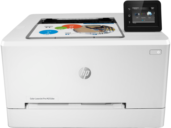 HP Color Laserjet Pro M255dw (PPM-22) (DPI-600 x 600 dpi) (DC-Up to 40, 000 pages), Laser, Print, Automatic (standard), Hi-Speed USB 2.0 port; built-in Fast Ethernet 10/100Base-TX network port; 802.11n 2.4/5GHz wireless; Walkup host USB port, One-year