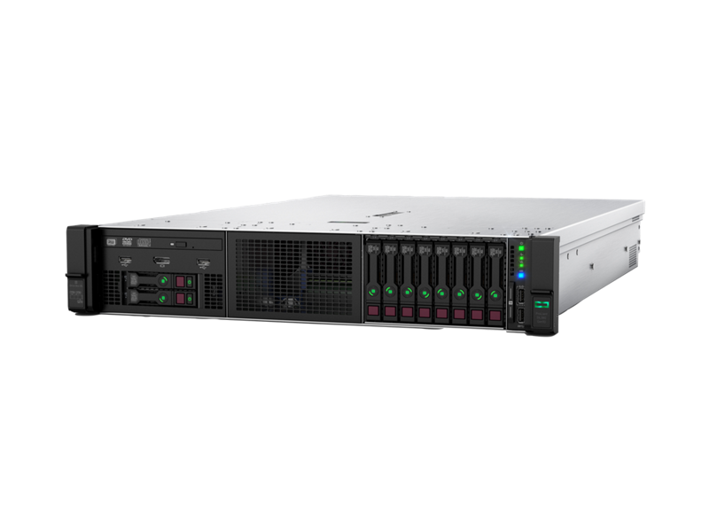 HPE ProLiant DL380 Gen10 4210R 1P 32GB-R P408i-a NC 8SFF 800W PS Server