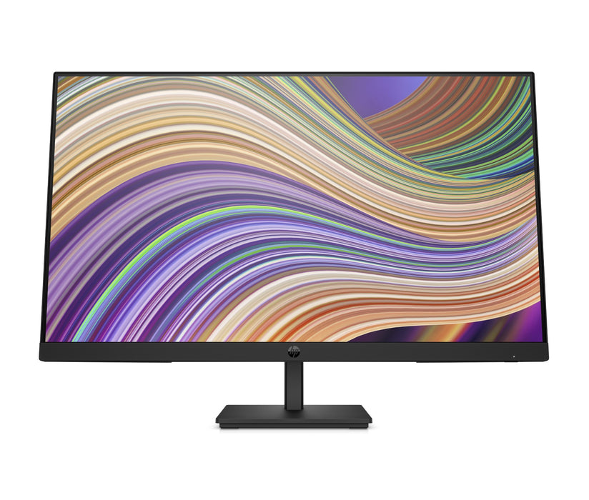 HP P27 G5 FHD Monitor - 27 inch - 16:9 - 5ms GtG (with overdrive) - FHD (1920 x 1080 @ 75 Hz) - IPS - Anti-glare - Flat - 250 nits - 1000:1 - 82 ppi - 8 bit (6 bit + FRC) - 72% NTSC - 178/178 - 1 DisplayPort 1.2 - 1 HDMI 1.4 - 3 years limited warranty