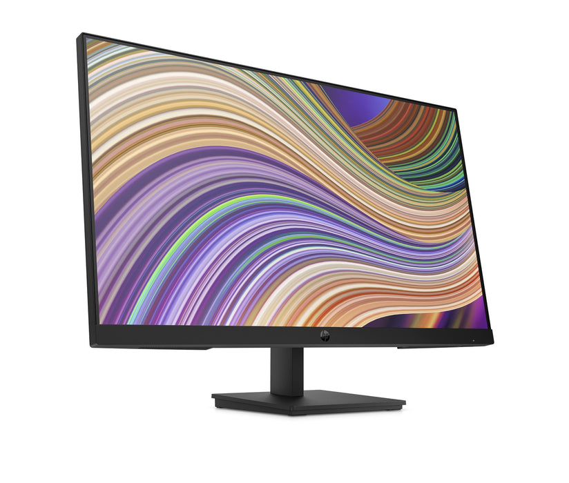 HP P27 G5 FHD Monitor - 27 inch - 16:9 - 5ms GtG (with overdrive) - FHD (1920 x 1080 @ 75 Hz) - IPS - Anti-glare - Flat - 250 nits - 1000:1 - 82 ppi - 8 bit (6 bit + FRC) - 72% NTSC - 178/178 - 1 DisplayPort 1.2 - 1 HDMI 1.4 - 3 years limited warranty